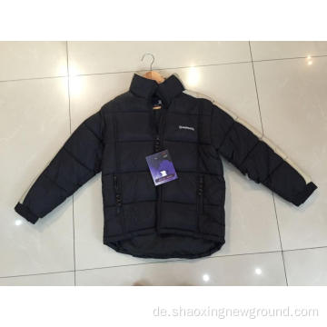 Hochwertige schwarze Herrenjacke